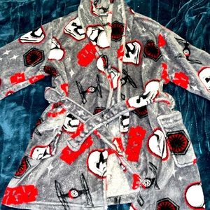 Stars Plush Children’s Robe size 6/7